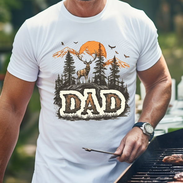 Dad Hunting Deer - DTF