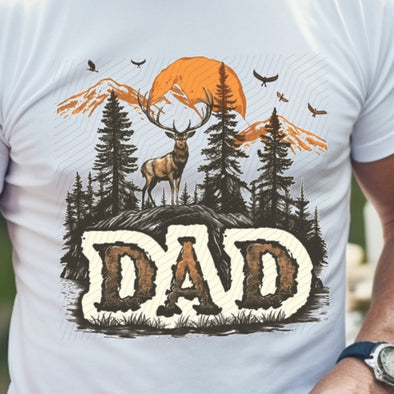 Dad Hunting Deer - DTF