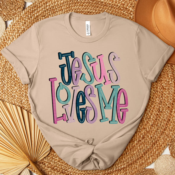 Jesus Loves Me - DTF Transfer