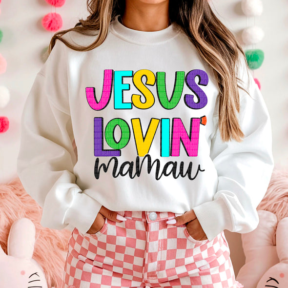 Jesus Lovin Mamaw - DTF Transfer