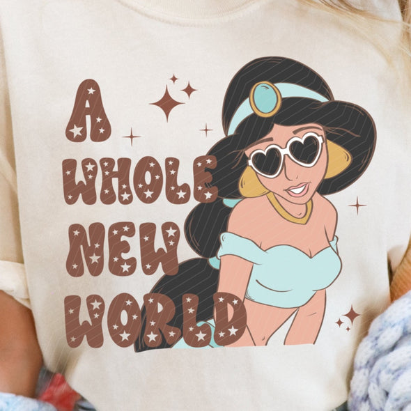 Whole New World - DTF Transfer
