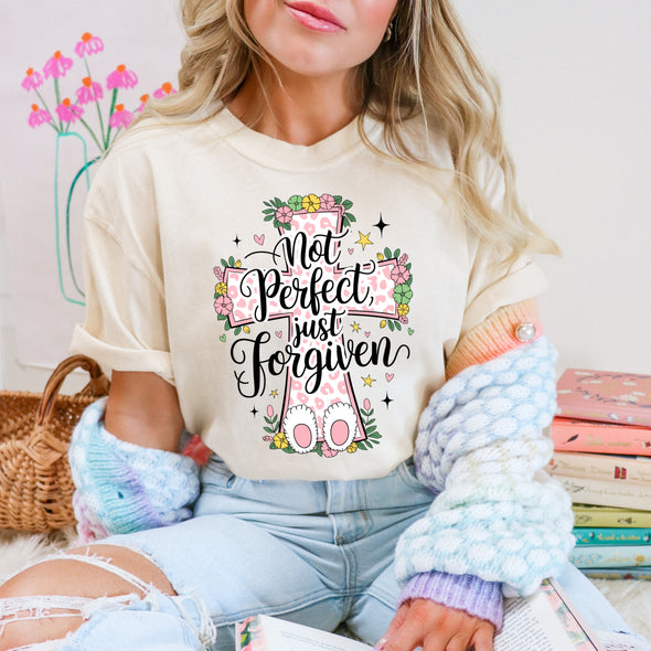 Not Perfect Just Forgiven  - DTF