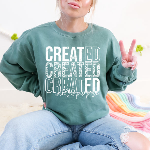 Created With A Purpose - Screen Print Transfer