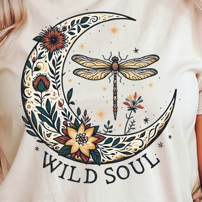 Wild Soul Half Moon Dragonfly - DTF