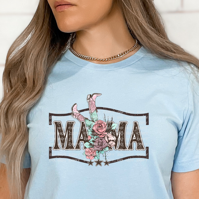 Mama Country Boots - DTF