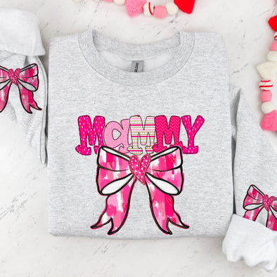 Coquette Valentines Day; Mammy WITH 2 BOWS - DTF