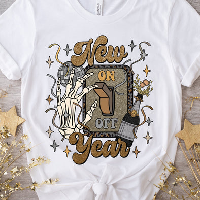 New Year On - DTF Transfer