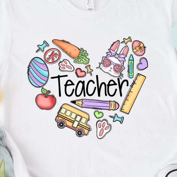 Teacher Heart - DTF