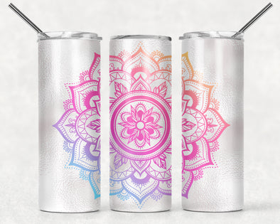 Mandala - 20 oz Skinny Tumbler Sublimation Transfers