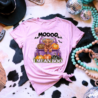 Moo I Mean Boo - DTF Transfer