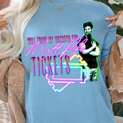 Tickets - DTF Transfer