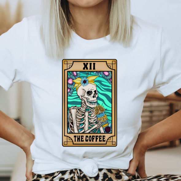 The Coffee Tarot Card - DTF