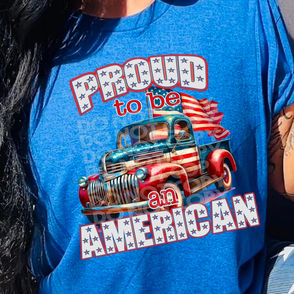 Proud to be American - DTF Transfer