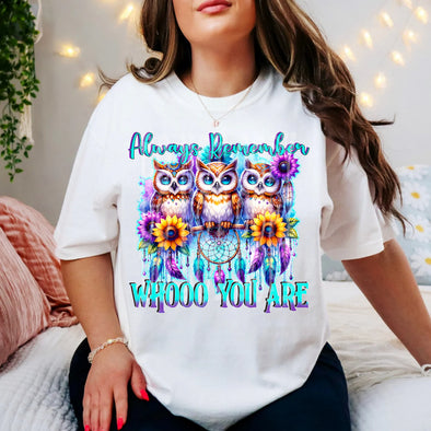 WHOOO YOU ARE - DTF Transfer