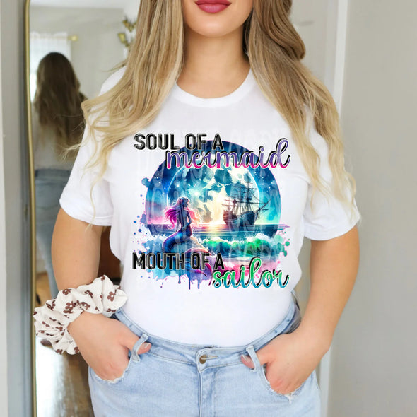SOUL OF A MERMAID - DTF Transfer