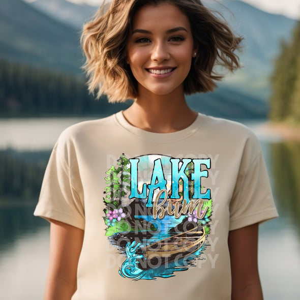 Lake Bum - DTF Transfer