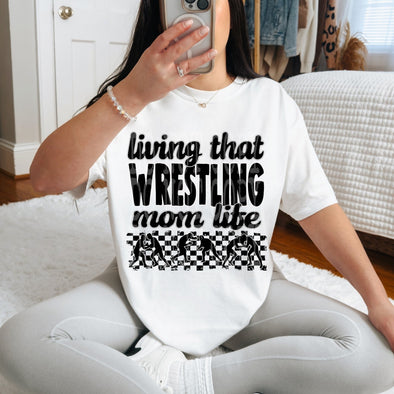 Living That Wresting Mom Life - DTF Transfer
