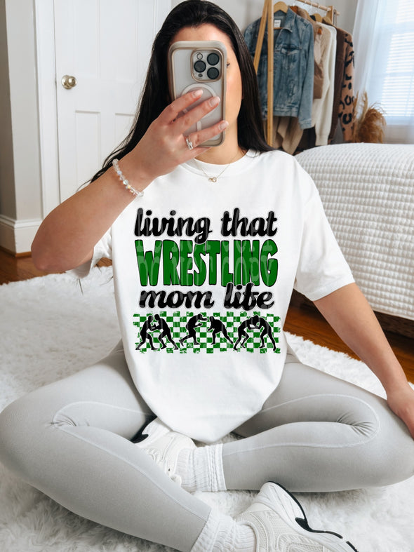 Living That Wresting Mom Life - DTF Transfer