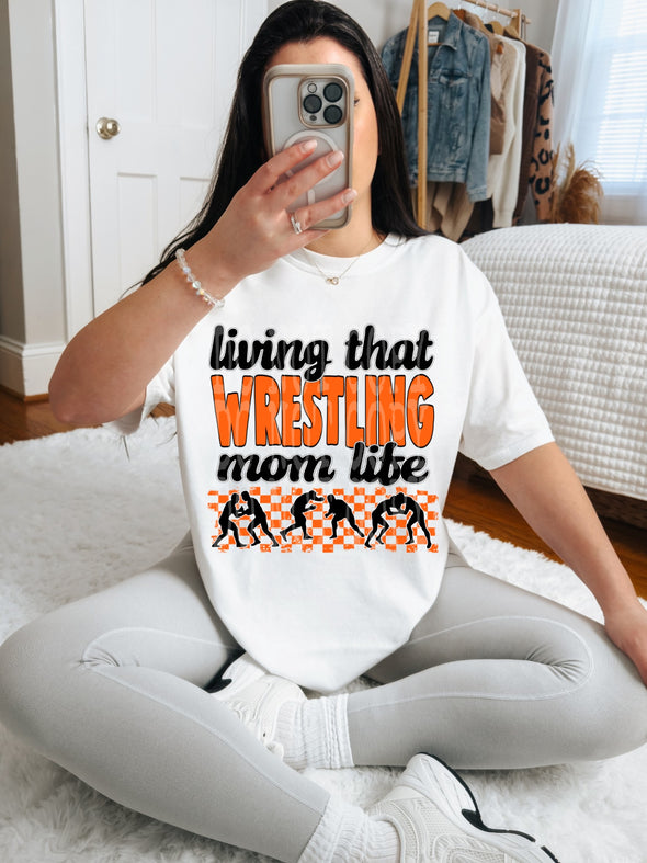 Living That Wresting Mom Life - DTF Transfer