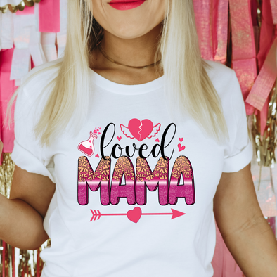 Loved Mama  Valentine's Day - DTF