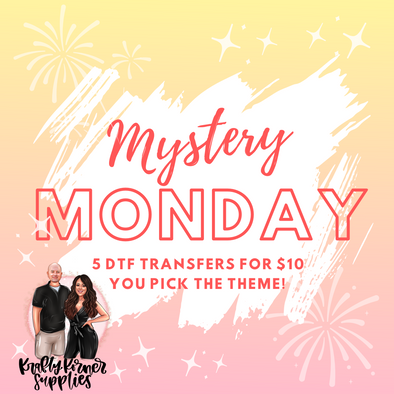 Mystery Monday - DTF Tranfers