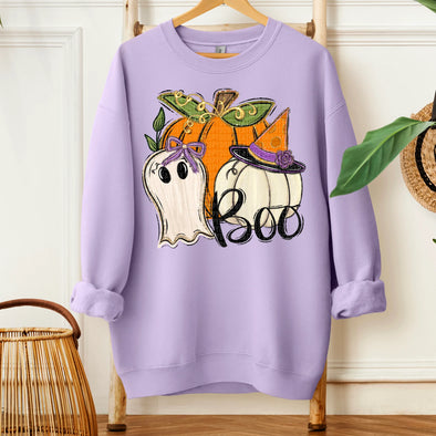 Pumpkin Ghost Boo - DTF