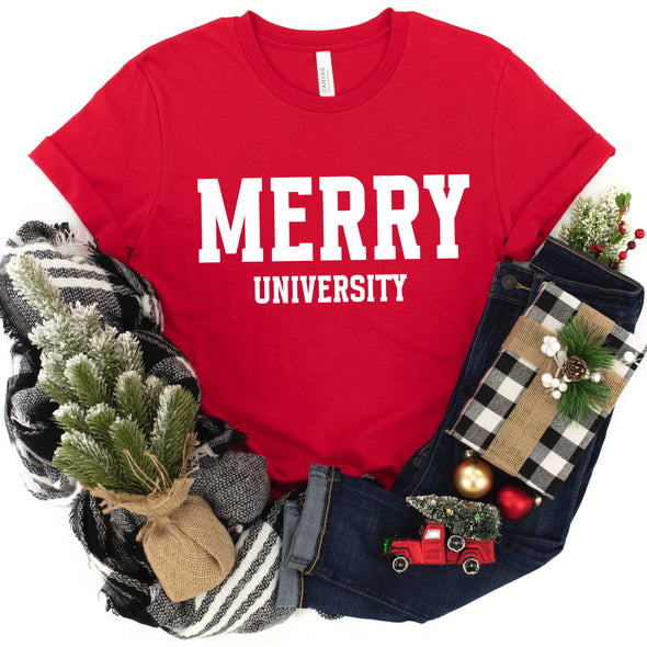Merry University -  Screen Print Transfer