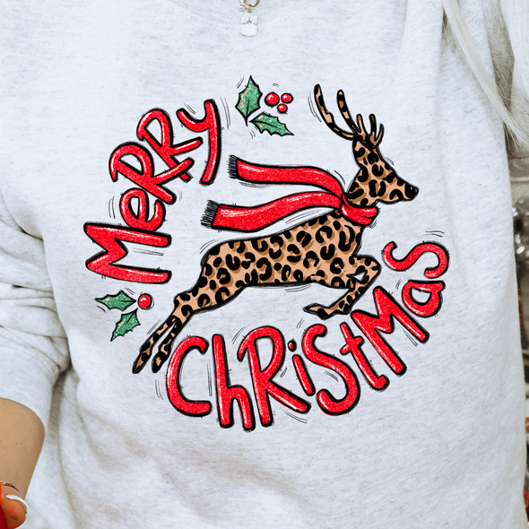 Merry Christmas Deer - DTF
