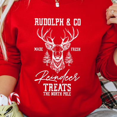 Reindeer Treats -  Screen Print Transfer