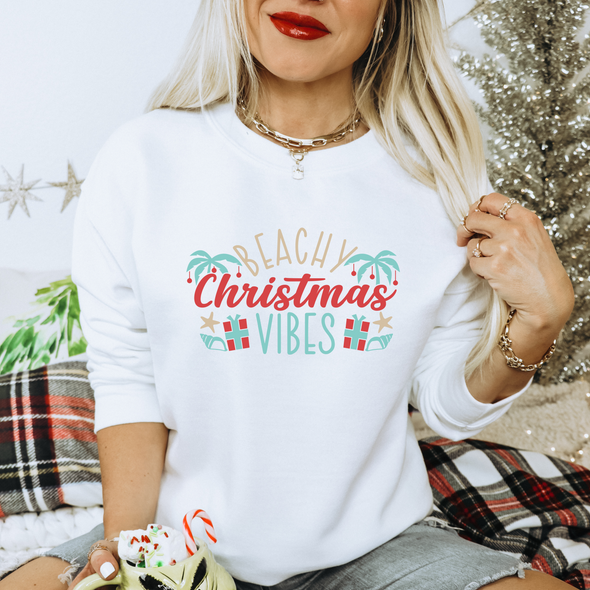 Beachy Christmas Vibes  - DTF