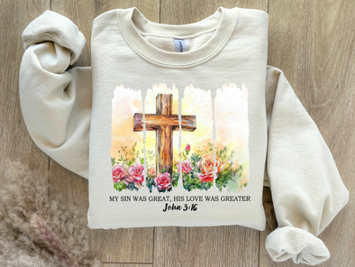 My Sin Was Great  - DTF Transfer