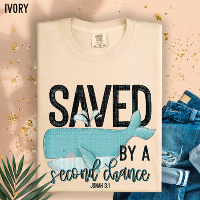 Saved by a Second Chance - DTF Transfer