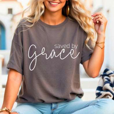 Saved By Grace - DTF Transfer