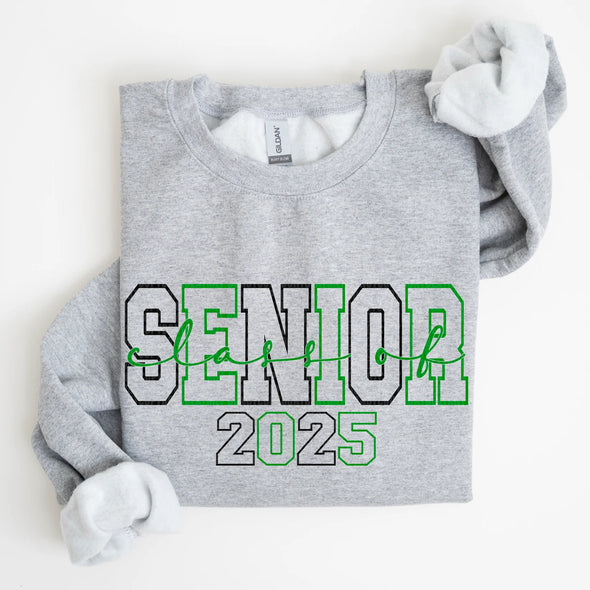 Senior 2025 Green/ Black - DTF