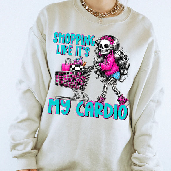 Shopping is My Cardio - DTF