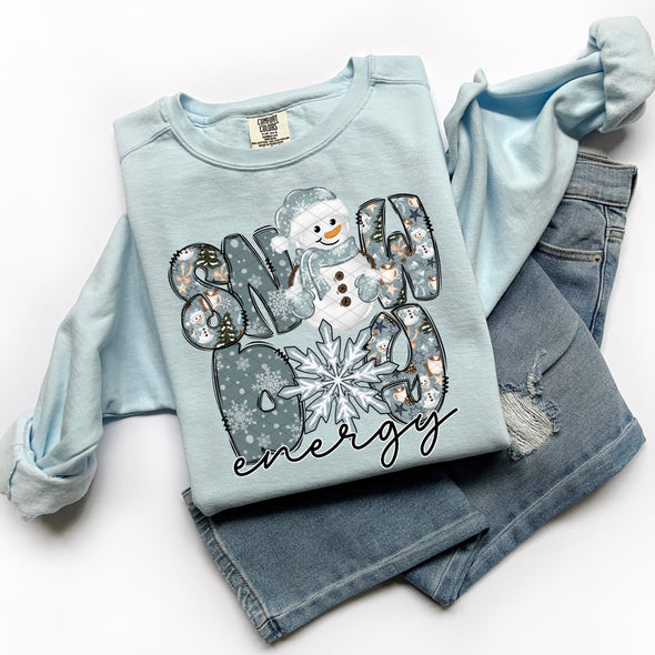 Snow Day Energy - DTF Transfer