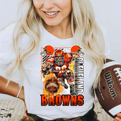 Cleveland Football  - DTF (Limited Quantities Good Through Sunday)