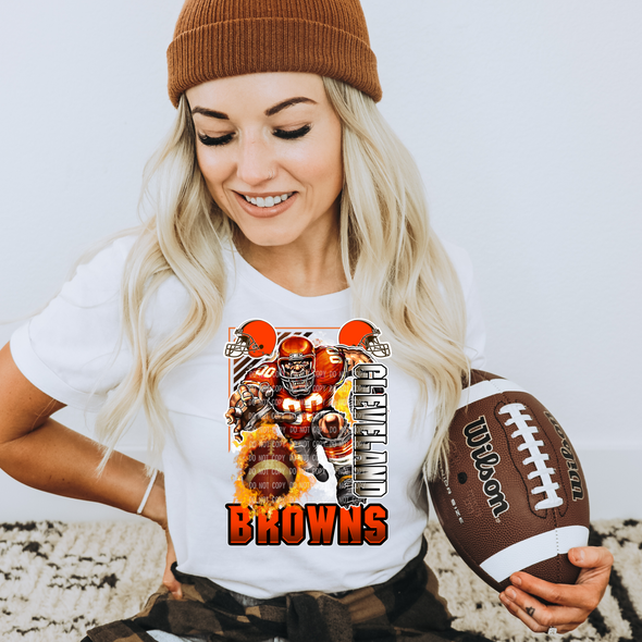 Cleveland Football  - DTF (Limited Quantities Good Through Sunday)