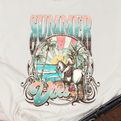 Summer Vibes Country Horse -DTF