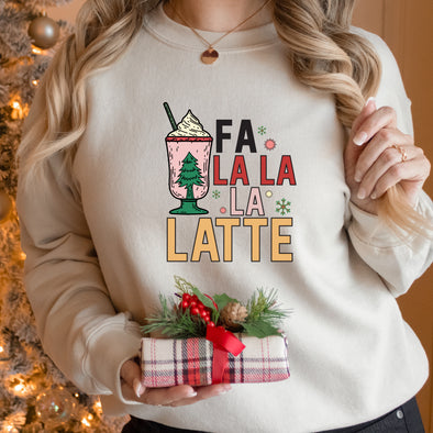 Fa La La  La Latte -  DTF