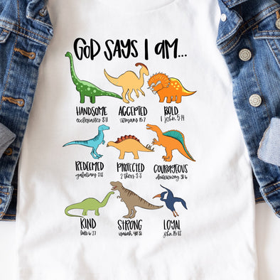 God Says Dino - DTF Transfer