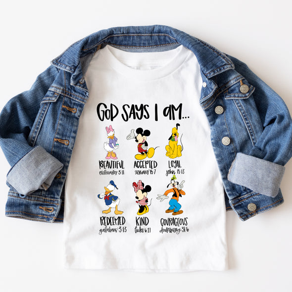 God Says Mouse - DTF Transfer