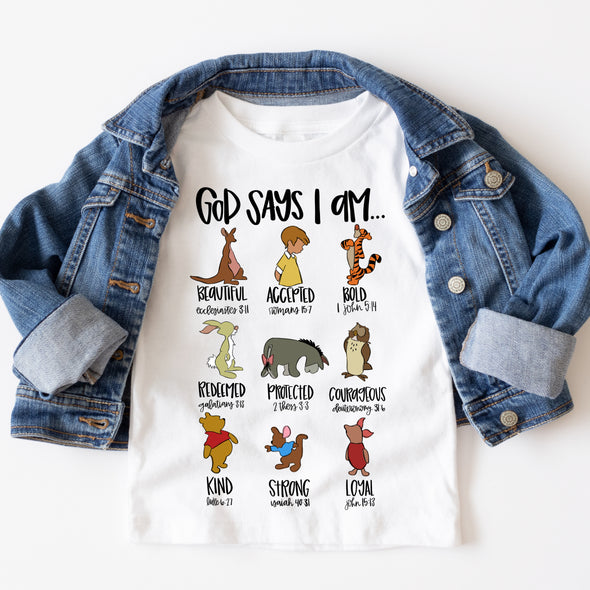 God Says Bear - DTF Transfer