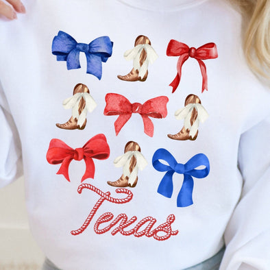 Texas Red, White, and Blue- DTF Transfer