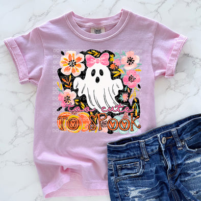 Too Cute To Spook - DTF Transfer