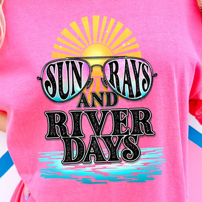 Sun Rays And River Days - DTF