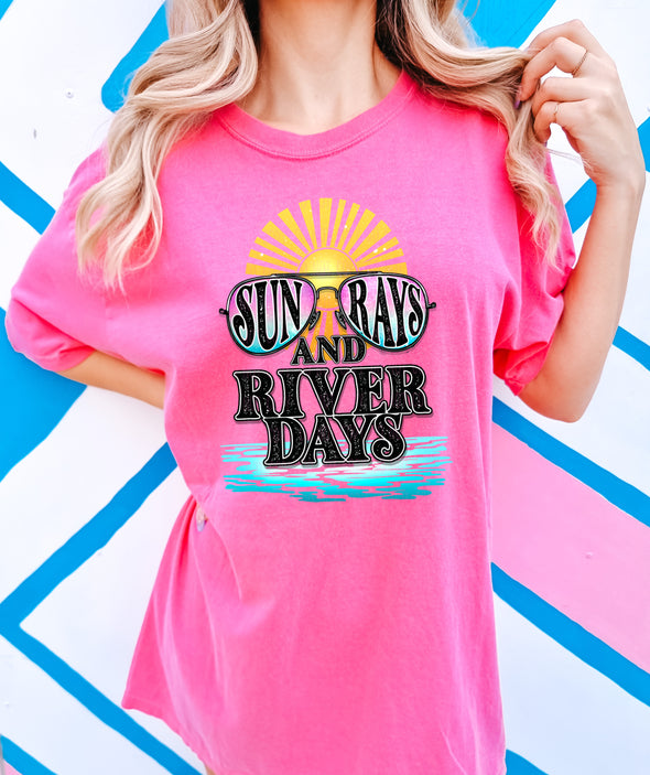 Sun Rays And River Days - DTF