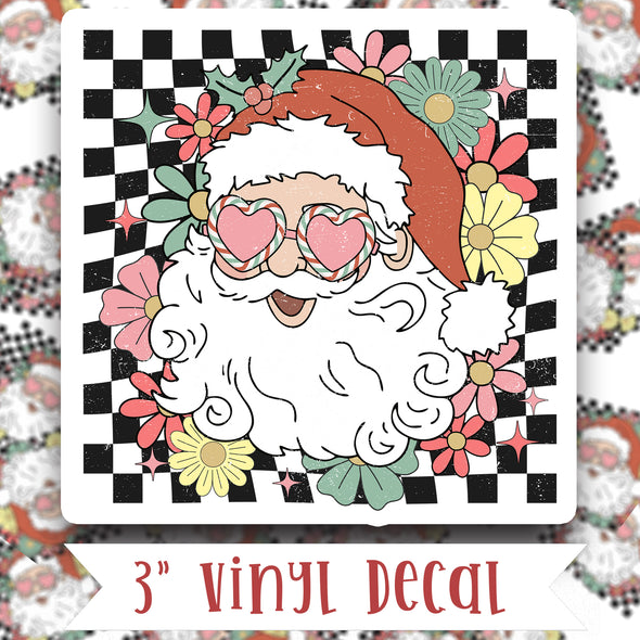 V13 Santa Pack of 4 - Vinyl Sticker Decal