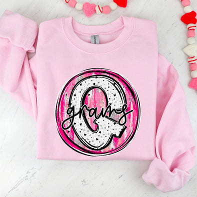 Grams Valentine Circle  - DTF