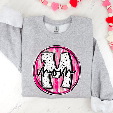 Mom Valentine Circle - DTF